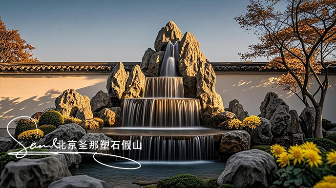 假山水池