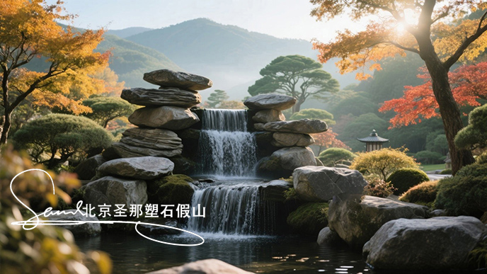 假山水池