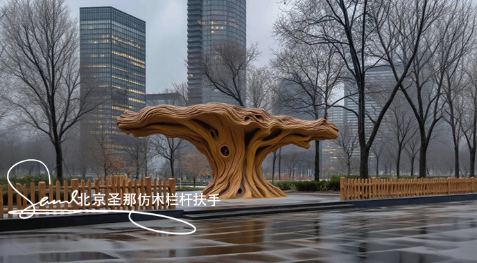 jimeng-2025-06-25-2042-正在施工制作的旅游區(qū)樓梯室外安全圍欄設(shè)計制作過程，美工正在施工制作，先用鋼筋焊接....jpeg