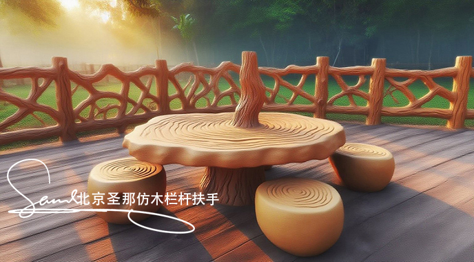 jimeng-2025-06-25-8483-正在施工制作的旅游區(qū)樓梯室外安全圍欄設(shè)計制作過程，美工正在施工制作，先用鋼筋焊接....jpeg